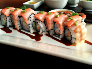 Baked Salmon Sushi Recipe