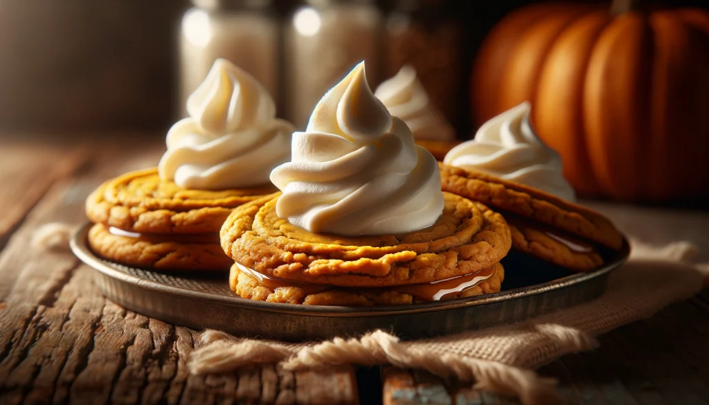 Pumpkin pie cookie
