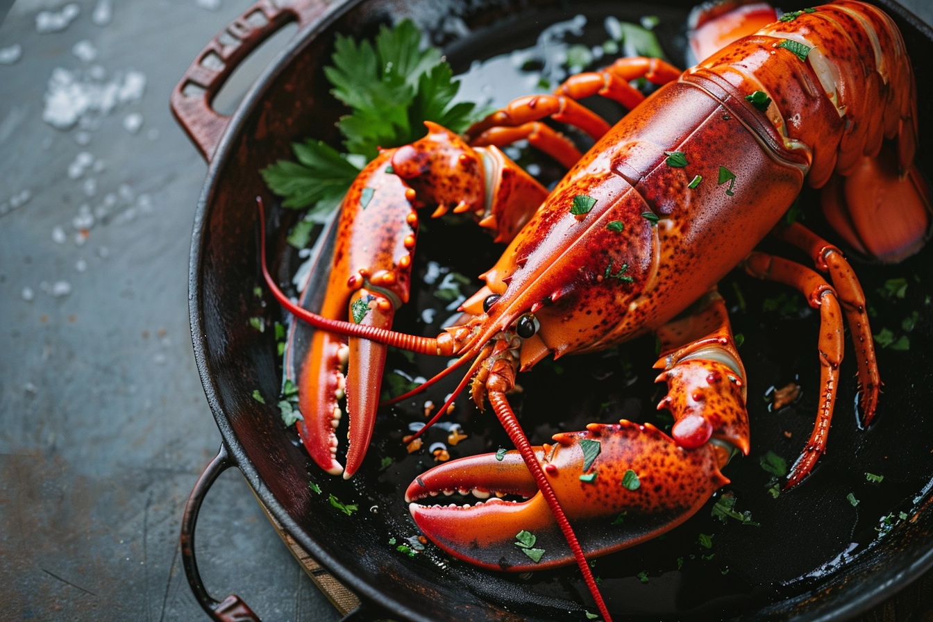 Boiled Maine Lobster