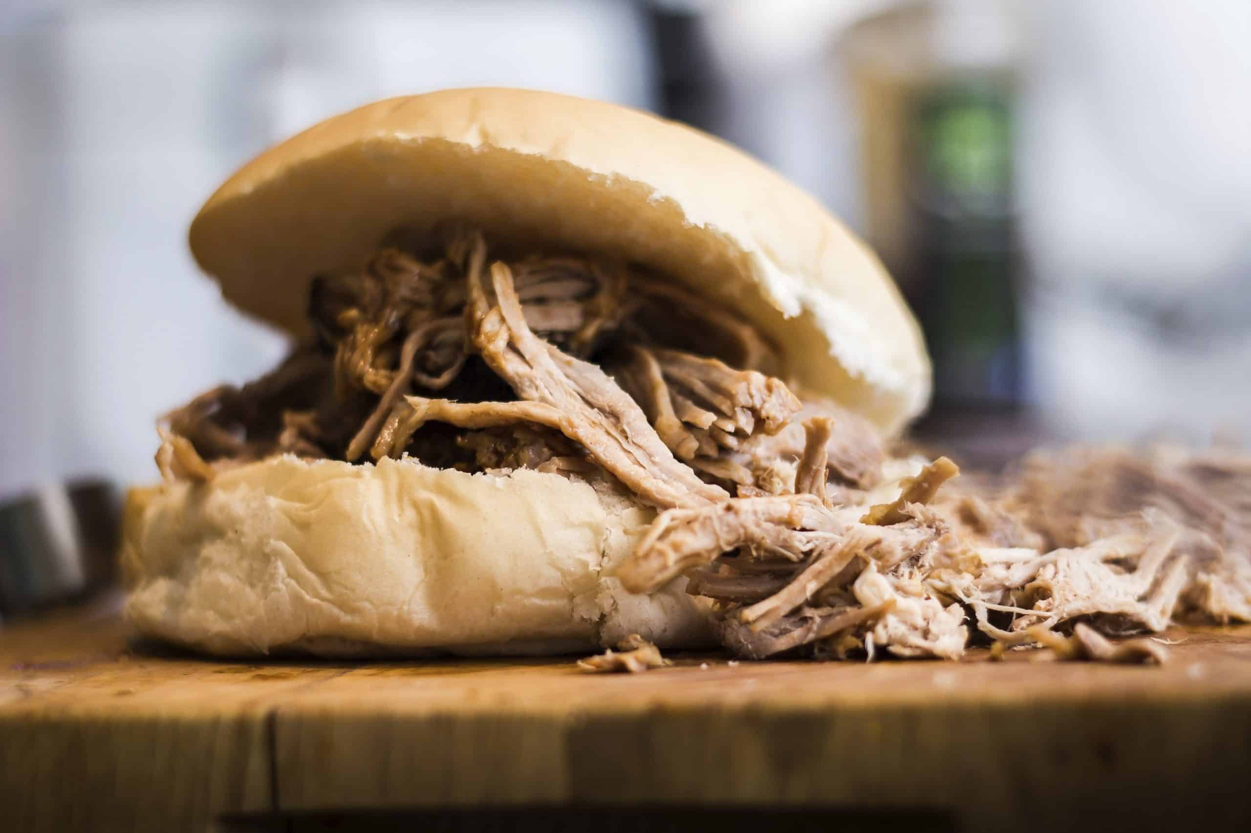 BBQ beef sandwich